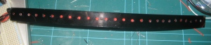 LED strip front